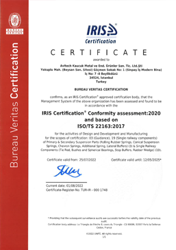 Avitech Zertifikate 1