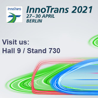 Visit us at InnoTrans 2021 in Berlin